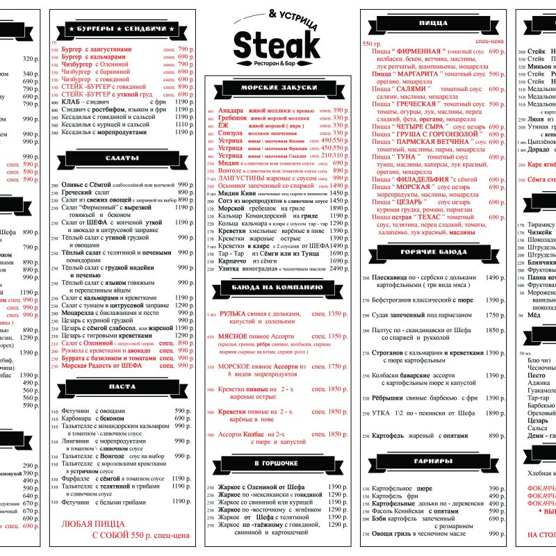 Eat menu steak I Yu N 2022